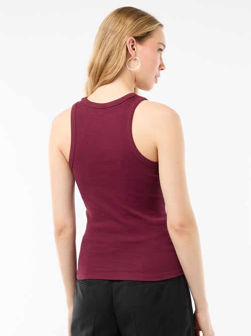 Top met Amerikaanse armsgaten - Kiabi