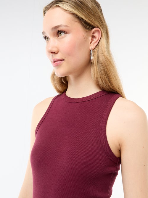 Top met Amerikaanse armsgaten - Kiabi