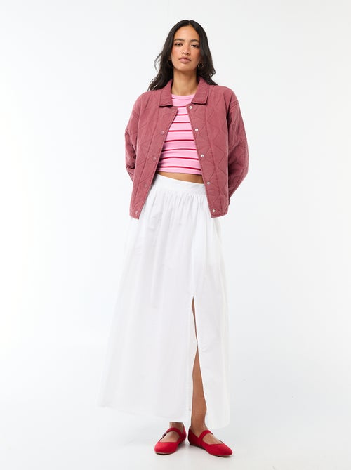 Top met Amerikaanse armsgaten - Kiabi