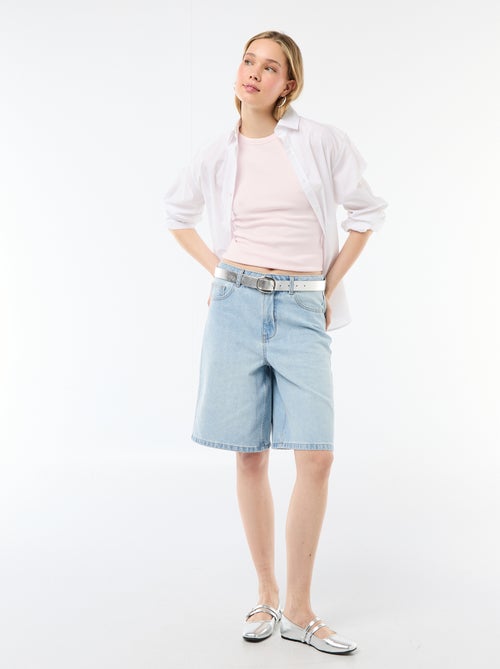 Top met Amerikaanse armsgaten - Kiabi