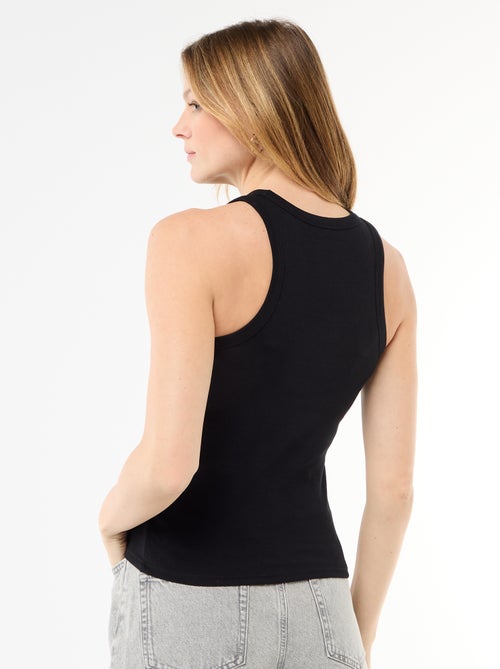 Top met Amerikaanse armsgaten - Kiabi