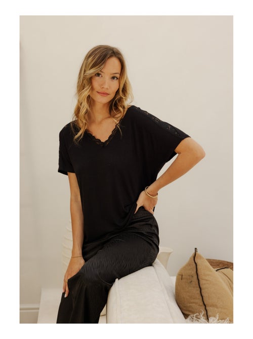 Top met korte mouwen clem - Kiabi Top met korte mouwen clem - Kiabi