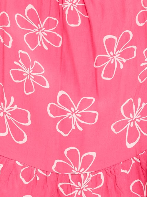 Top met motief en fijne schouderbandjes - Kiabi