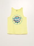 Top met racerback GROEN - Kiabi