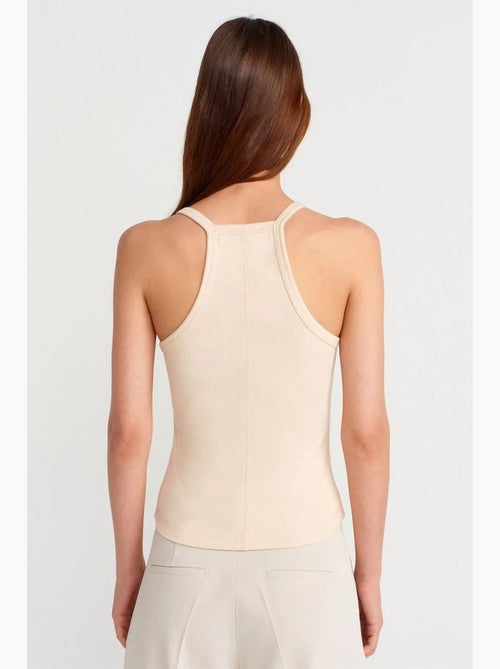 Top met ribstructuur dilvin - Kiabi