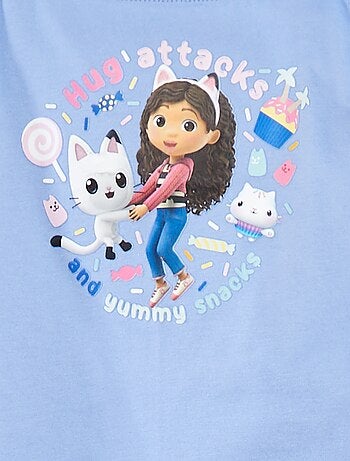 Top met ruchebandjes 'Gabby's poppenhuis'