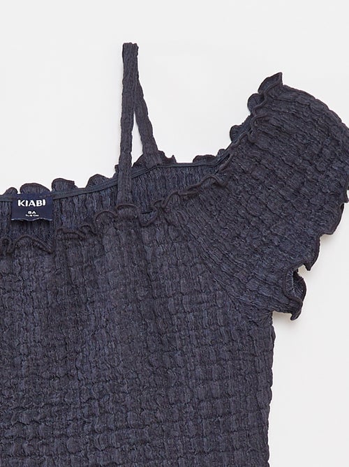 Top met wafeltextuur - Kiabi