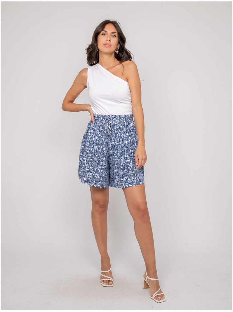 Top sans manches asymetrique FELIXE Blanc - Kiabi