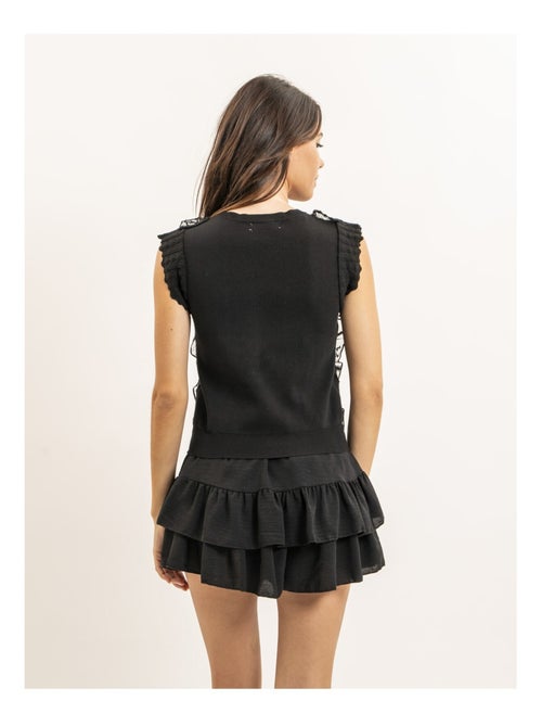 Top sans manches dentelle FEVIA - Kiabi Top sans manches dentelle FEVIA - Kiabi
