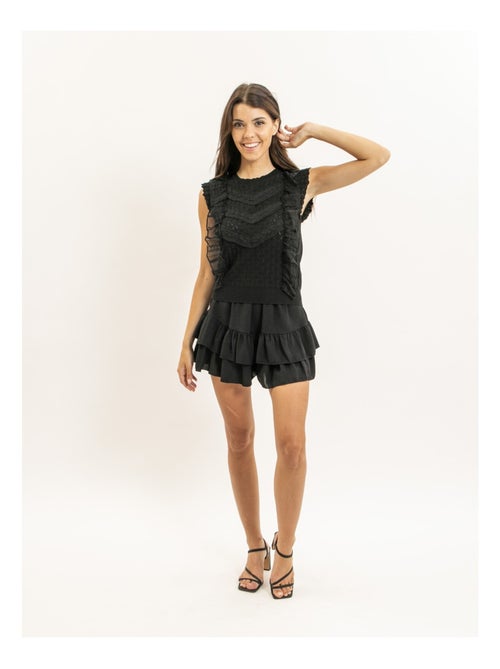 Top sans manches dentelle FEVIA - Kiabi Top sans manches dentelle FEVIA - Kiabi