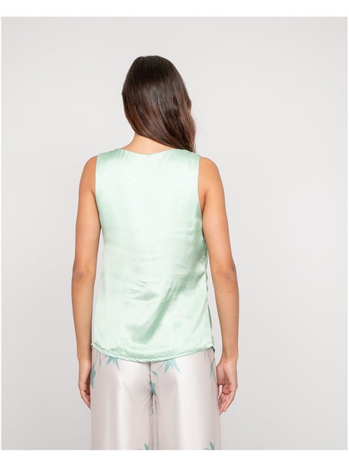 Top sans manches effet satin FARESSIE - Kiabi