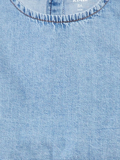 Top sans manches en denim - Kiabi