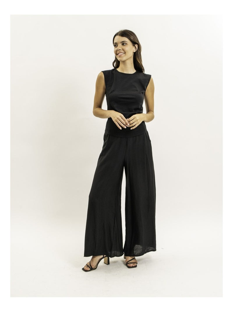 Top sans manches FARINIE Noir - Kiabi