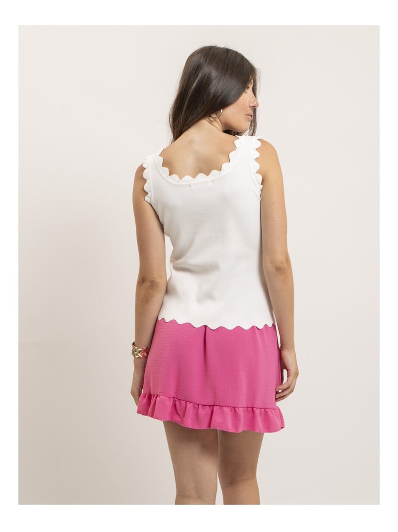 Top sans manches FATEL Blanc - Kiabi