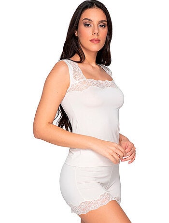 Top sans manches micro touch