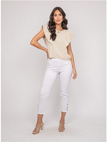 Top sans manches motif FOMELIE