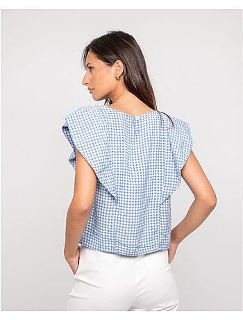 Top sans manches motif FOMELIE