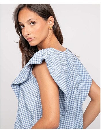 Top sans manches motif FOMELIE