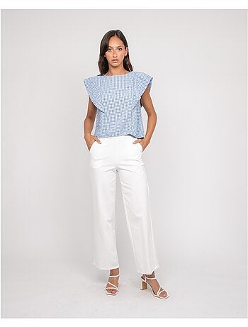 Top sans manches motif FOMELIE