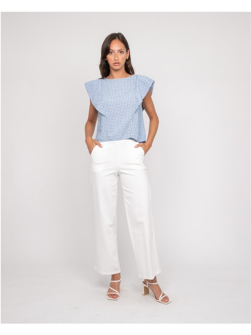 Top sans manches motif FOMELIE Bleu - Kiabi
