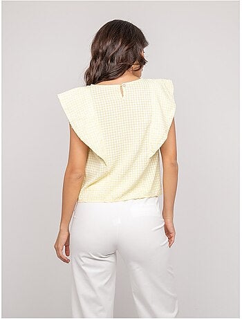 Top sans manches motif FOMELIE