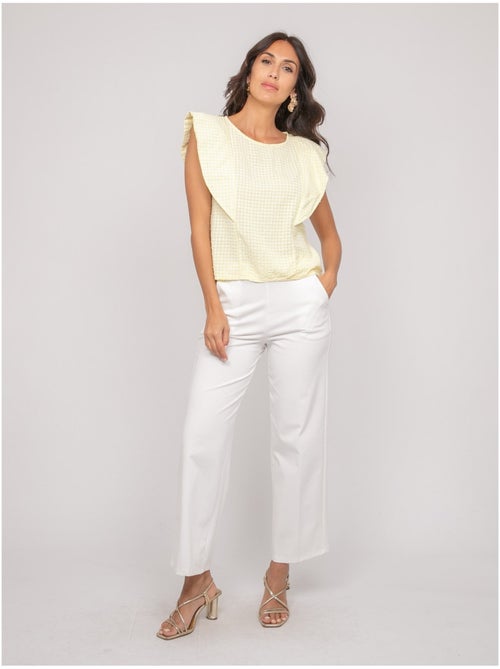 Top sans manches motif fomelie - Kiabi