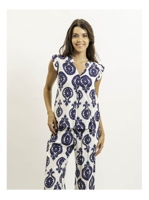 Top sans manches motifs FELOVIA - Kiabi Top sans manches motifs FELOVIA - Kiabi