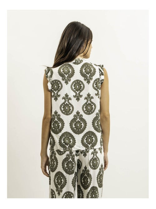 Top sans manches motifs FELOVIA - Kiabi Top sans manches motifs FELOVIA - Kiabi