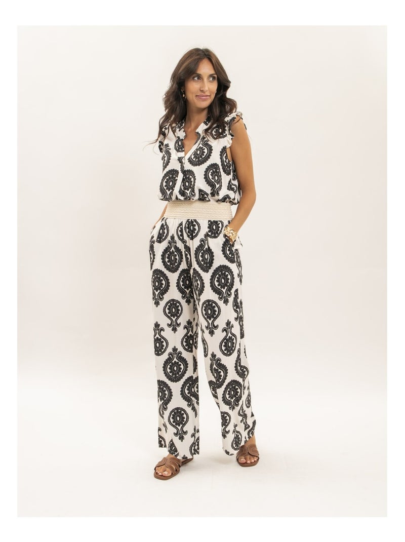Top sans manches motifs FELOVIA Noir - Kiabi