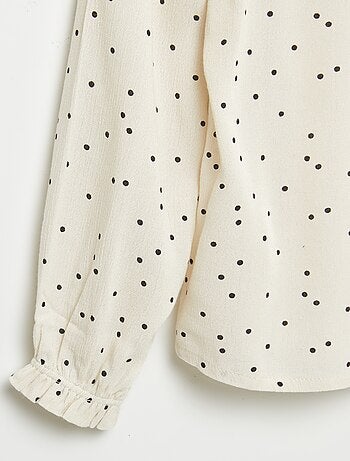 Top van kreukeltricot - So Easy