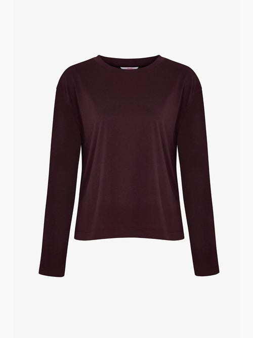 Top van modal met splitdetail, lange mouwen penti - Kiabi
