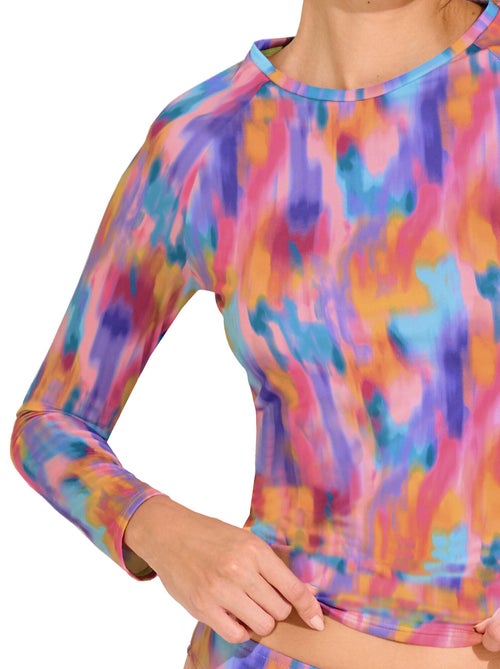 Top zwemkleding strand t-shirt jersey - Kiabi Top zwemkleding strand t-shirt jersey - Kiabi