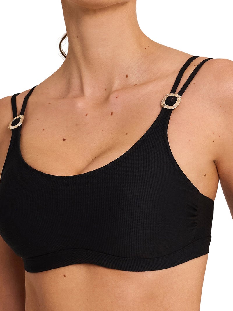 Top zwemprothese solstice Zwart - Kiabi