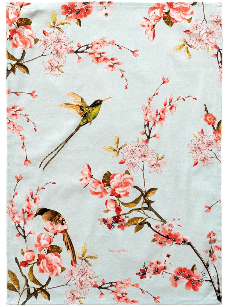 Torchon (2 pi?ces) Chinoiserie "Happyfriday" Multicolore - Kiabi