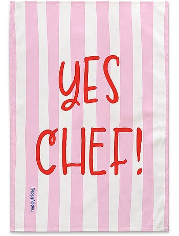 Torchon (2 pièces) chef "happyfriday