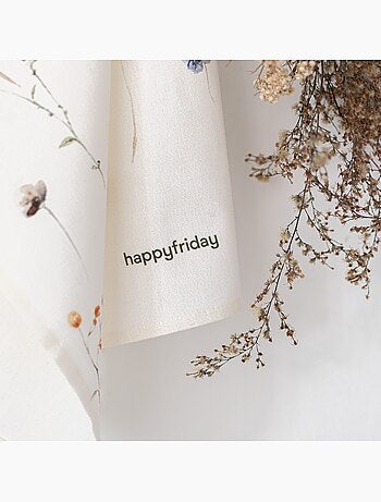 Torchon (2 pièces) Ikebana "Happyfriday