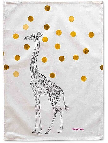 Torchon (2 pièces) Savanna "Happyfriday