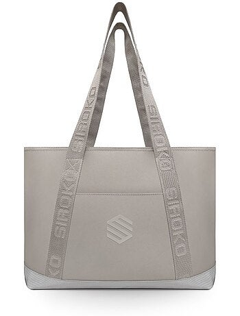 Tote bag de sport et voyage fitness homme et femme bootcamp light gray