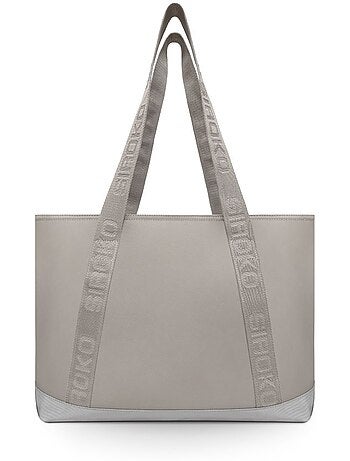 Tote bag de sport et voyage fitness homme et femme bootcamp light gray