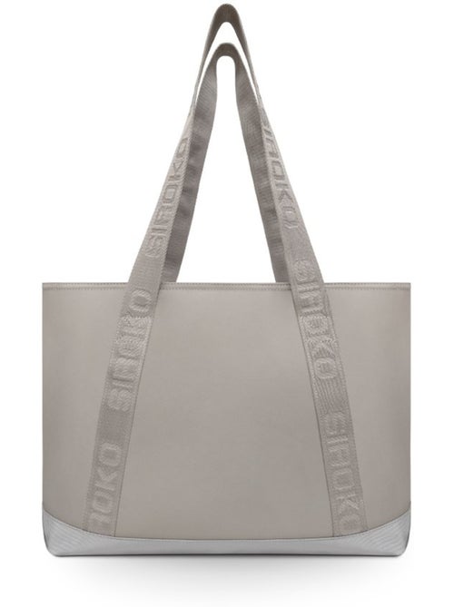 Tote bag de sport et voyage fitness homme et femme bootcamp light gray - Kiabi