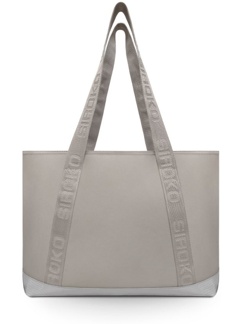 Tote bag de sport et voyage fitness homme et femme bootcamp light gray Blanc Gris - Kiabi