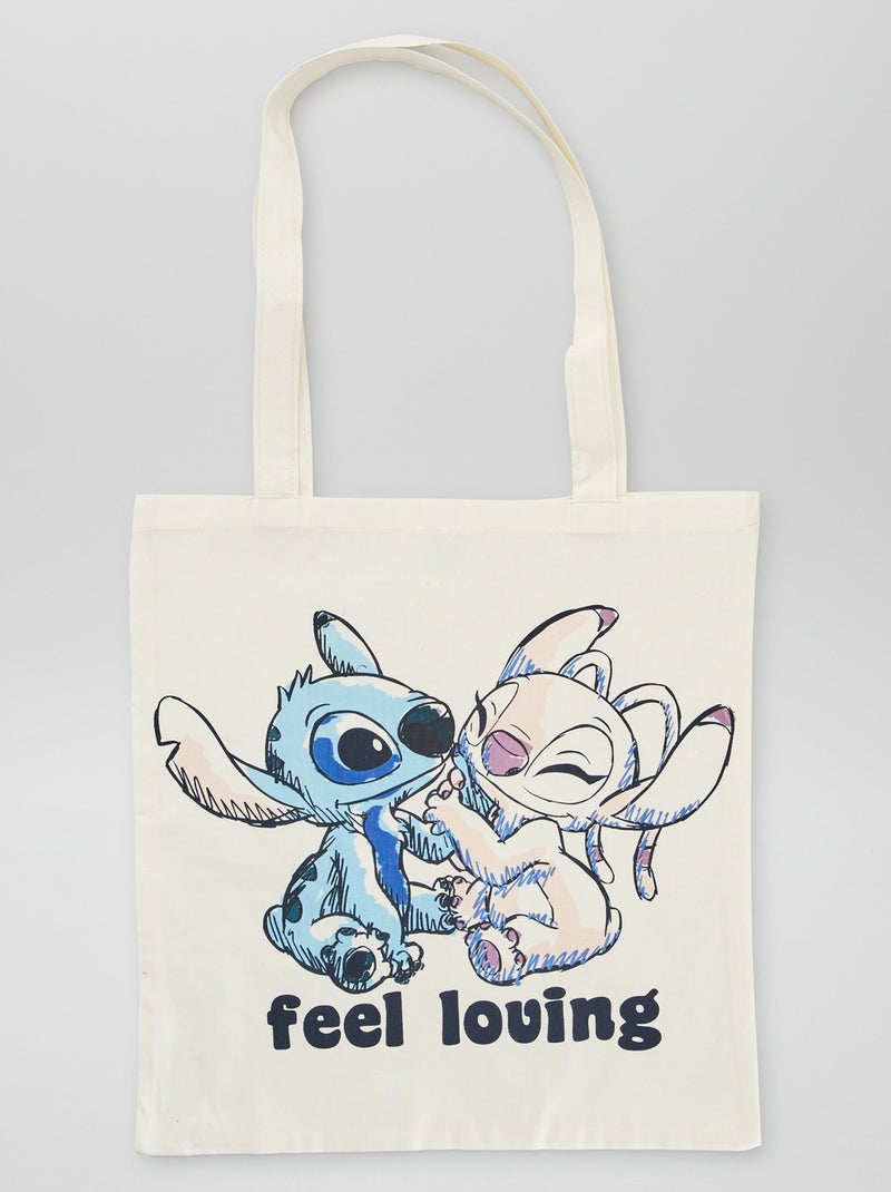 Tote-bag en toile 'Disney' Bleu - Kiabi