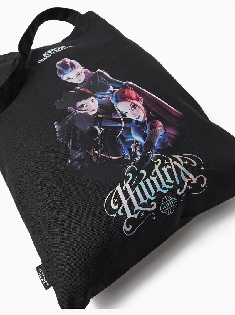 Tote bag « k-pop demon hunters », mo fashion Noir - Kiabi