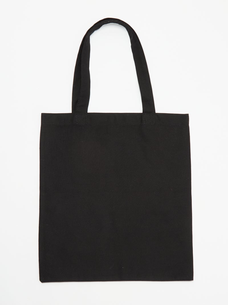Tote bag 'K-Pop Demon Hunters' Zwart - Kiabi