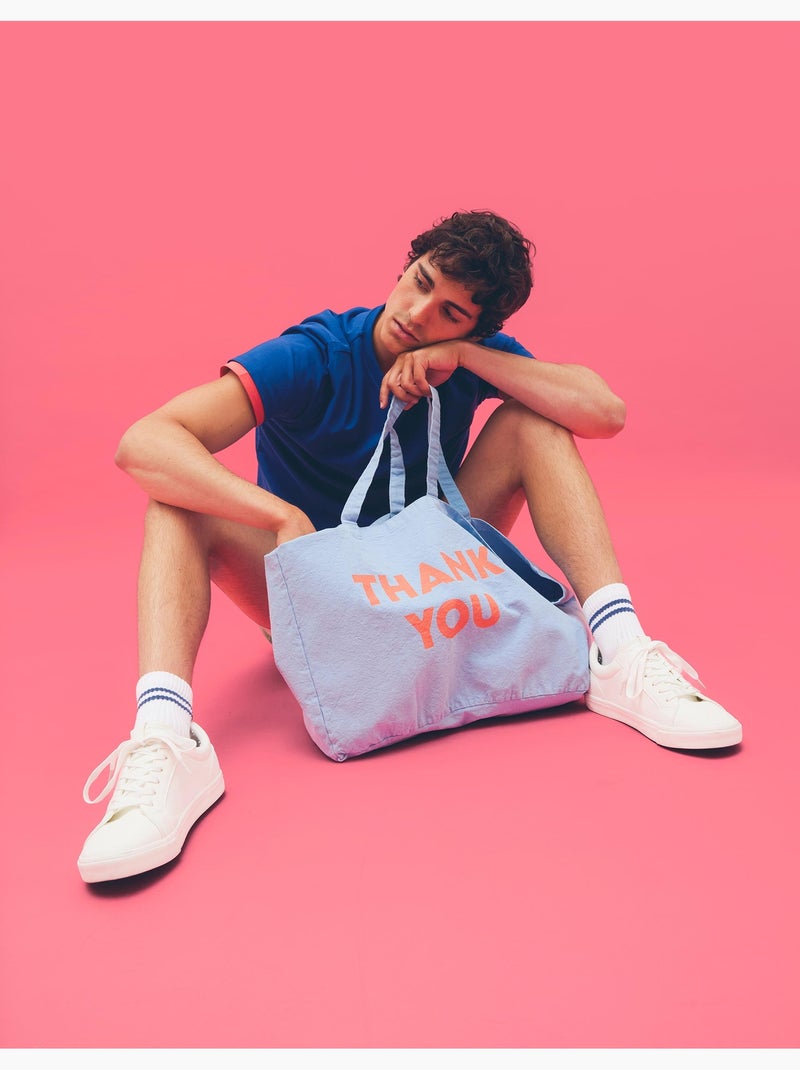 Tote Bag MO 30 jaar, MO Fashion Blauw - Kiabi