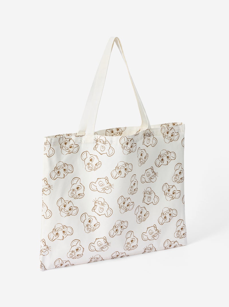 Tote bag XL 'Le Roi Lion" "Disney' Beige - Kiabi