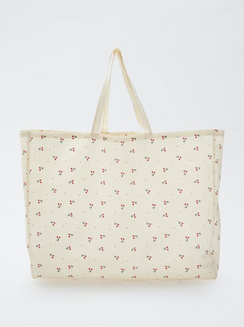 Tote-bag XXL en toile - Kiabi