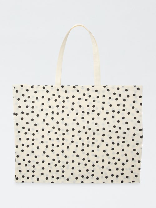 Tote-bag XXL en toile - Kiabi