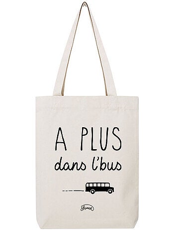Totebag A PLUS DANS L'BUS