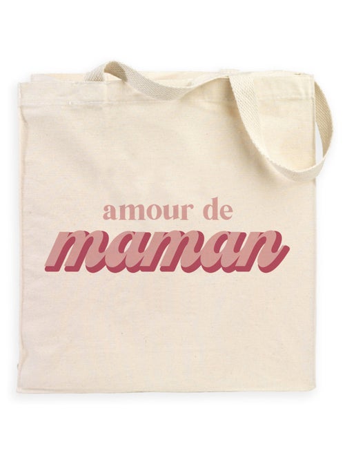 Totebag AMOUR DE MAMAN - Kiabi Totebag AMOUR DE MAMAN - Kiabi